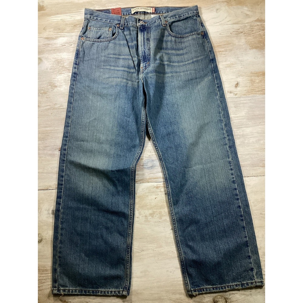 New With Tags Levi Loose Straight Light Wash Men's 36x30